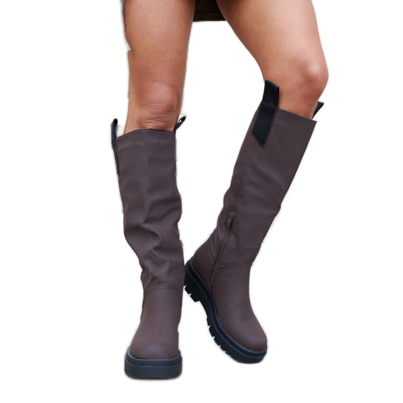 Stivali isolanti Jayden marrone opaco