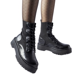 Calzino slip-on Sebastiano nero da lavoro