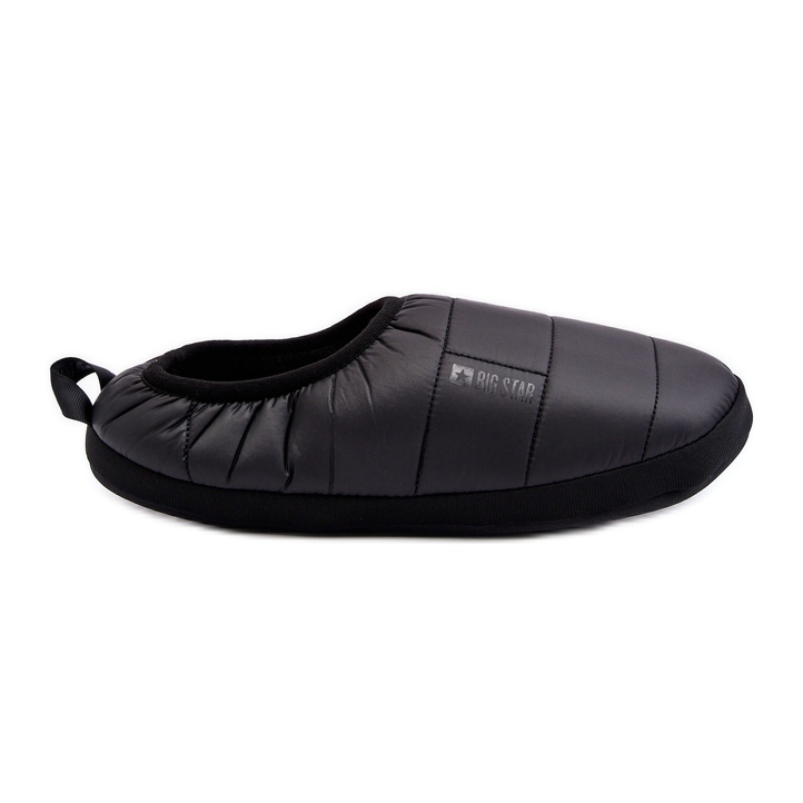 Pantofole isolanti da uomo nere Big Star KK174363 nero