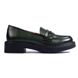 W. Potocki Scarpe da donna verde scuro di Potocki