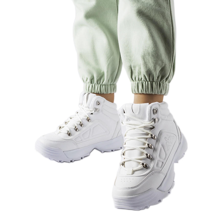 Scarpe 2025 bianche kappa