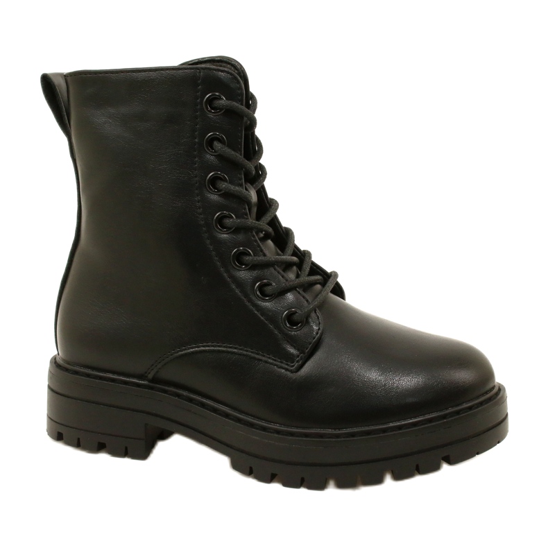 Evento Stivali alla moda Miss Zipper 23DZ35-4235 neri nero