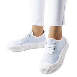 Sneakers platform Collepepe blu