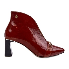 Stivaletti in pelle Maciejka 05262-02 Marrone