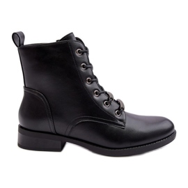 Stivali isolanti classici in pelle da donna S.Barski HY75-10 Neri nero