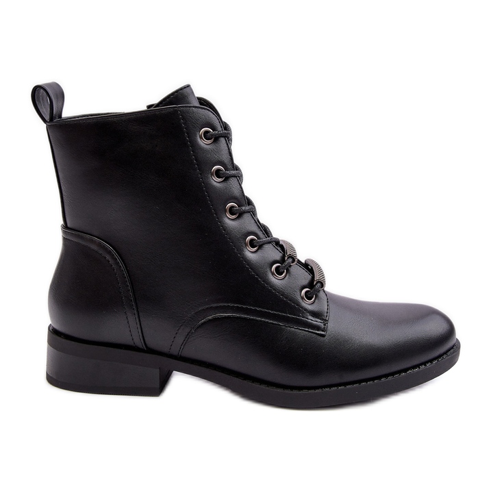 Stivali isolanti classici in pelle da donna S.Barski HY75-10 Neri nero