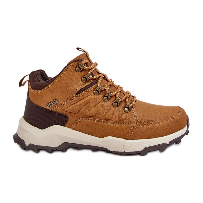 Scarpe da ginnastica isolanti da uomo marroni Big Star MM174158 marrone