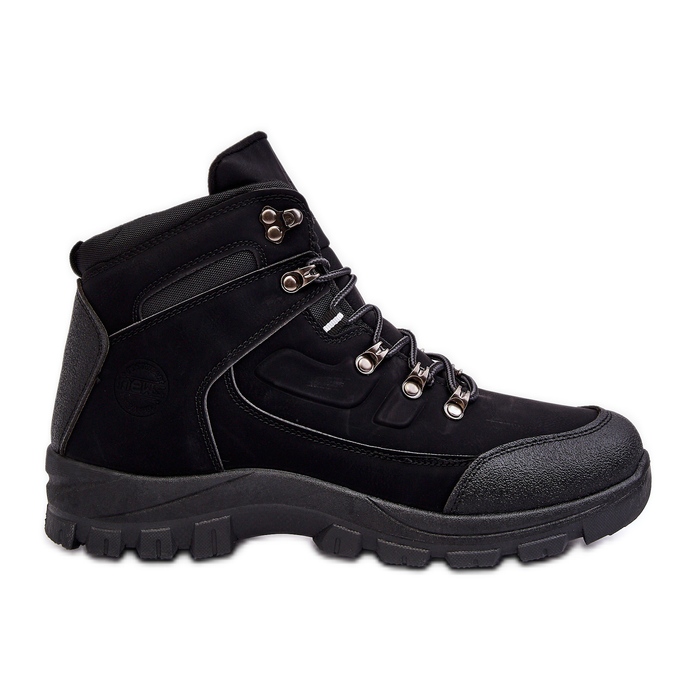 PE1 Scarpe da trekking isolanti da uomo nere Dysasha nero