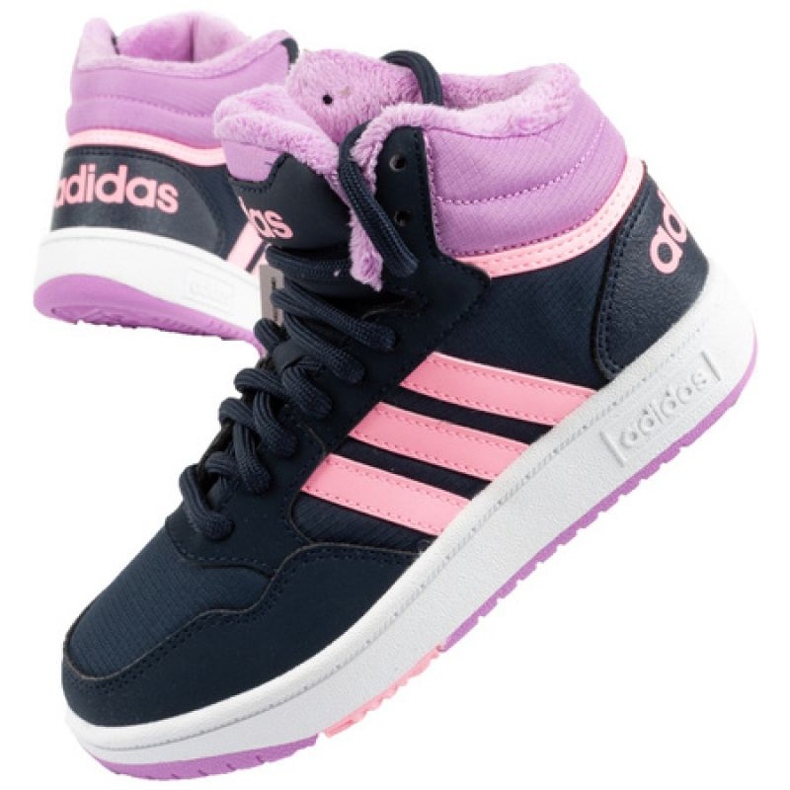 Scarpe Adidas Hoops Mid 3.0 Jr GW6902 blu