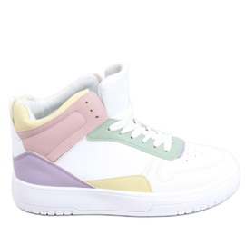 Sneakers rosa zenzero bianco