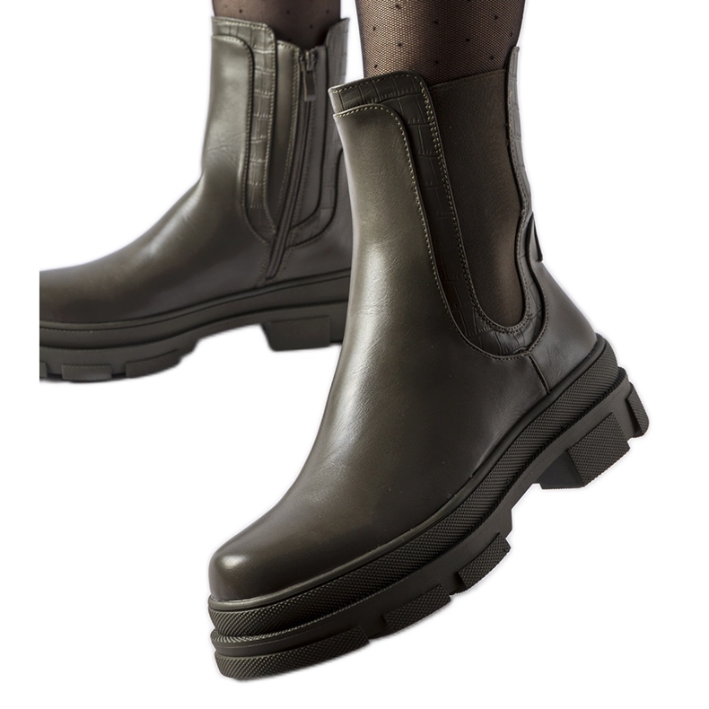 Sneaker verdi con massiccia suola Torin verde