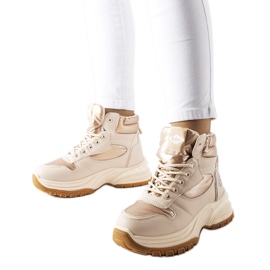 Stivali beige Lee Cooper LCJ-23-44-1972L