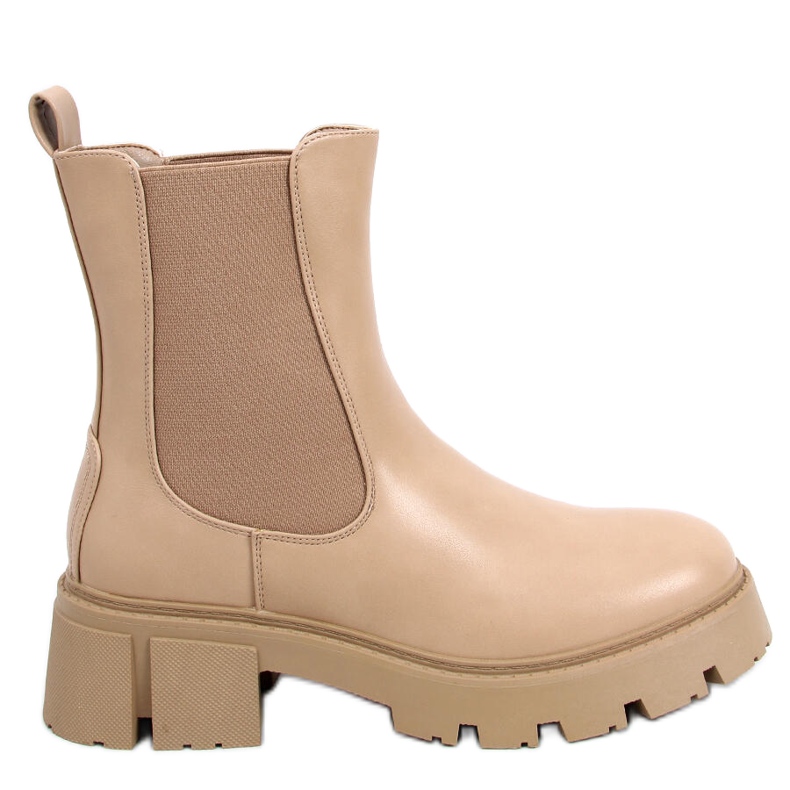 Stivali alti Chelsea Rumer Khaki beige