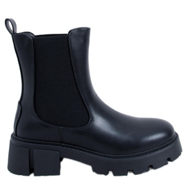 Stivaletti Chelsea alti di Rumer Black nero