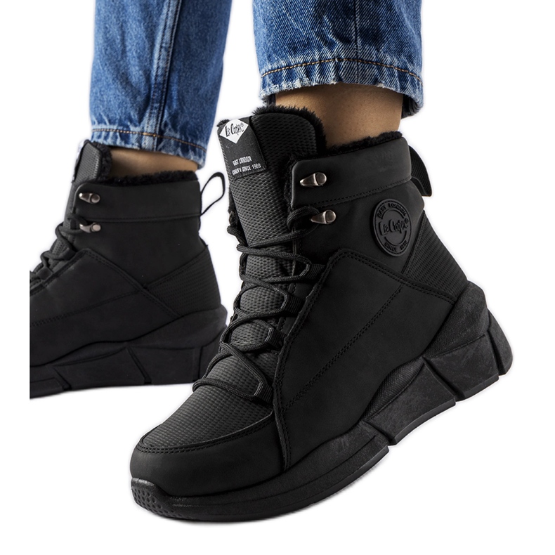 Stivali alti neri Lee Cooper LCJ-23-44-1979L nero