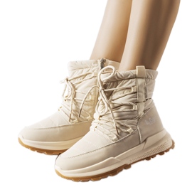 Stivali da neve beige Lee Cooper LCJ-23-44-1989L