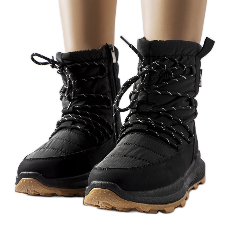 Stivali da neve neri Lee Cooper LCJ-23-44-1987L nero