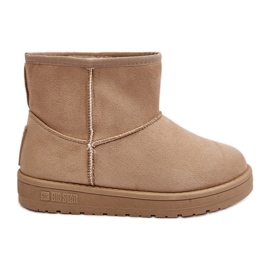 Doposci da Donna Foderati in Pelliccia Beige Big Star MM274160