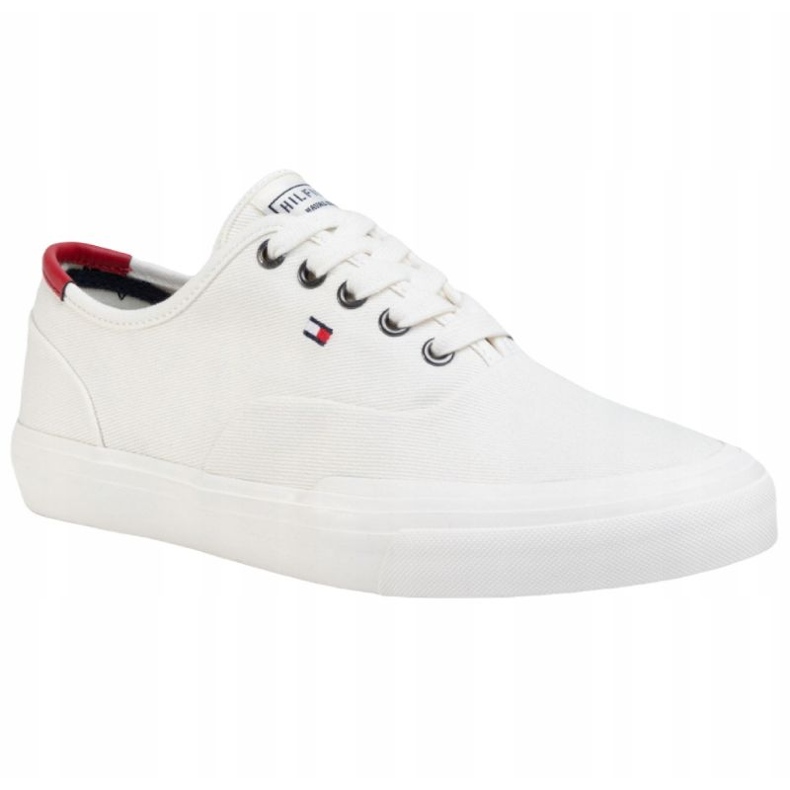 Tommy Hilfiger Core Oxford Twill Sneaker M FM0FM02670 scarpe bianca