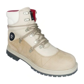 Timberland x Hilfiger Hrtg Ek+ Waterproof Boot Medium Beige Scarpe in nabuk TB0A5T91257