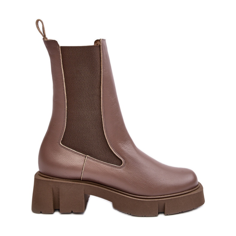 Stivaletti Chelsea da Donna 2693/230 Laura Messi Marrone