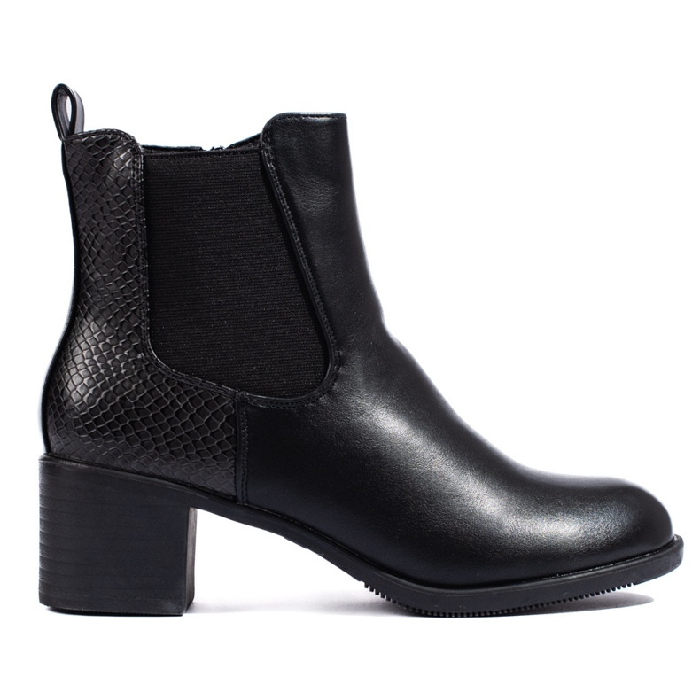 Stivaletti neri eleganti Shelovet nero