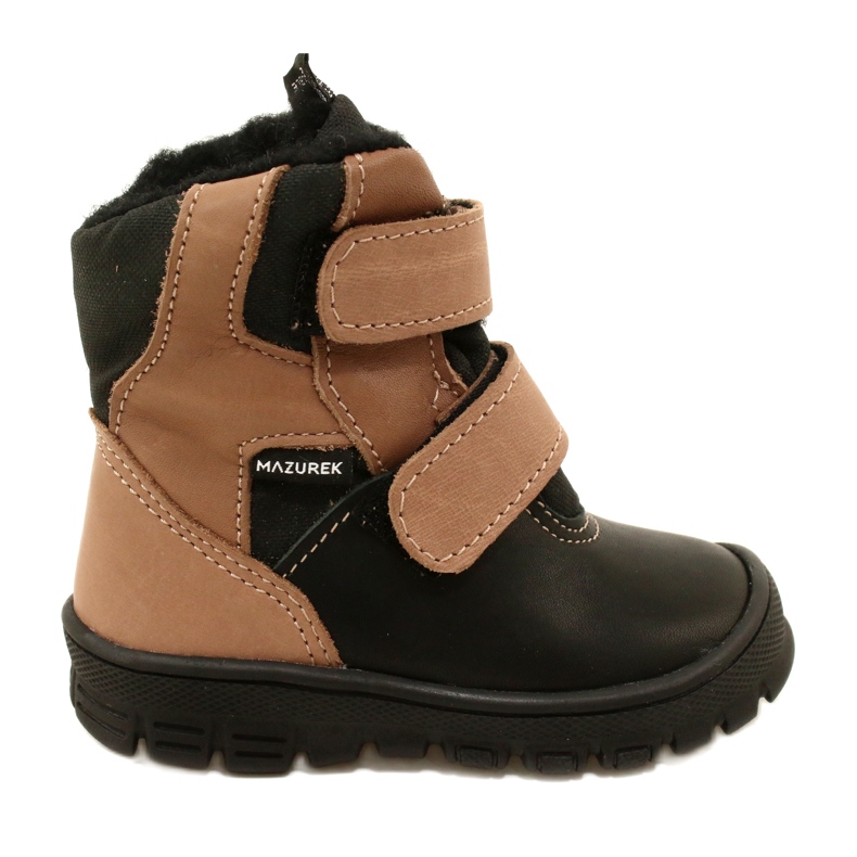 Doposci impermeabili TE-POR Mazurek 1351 nero e beige