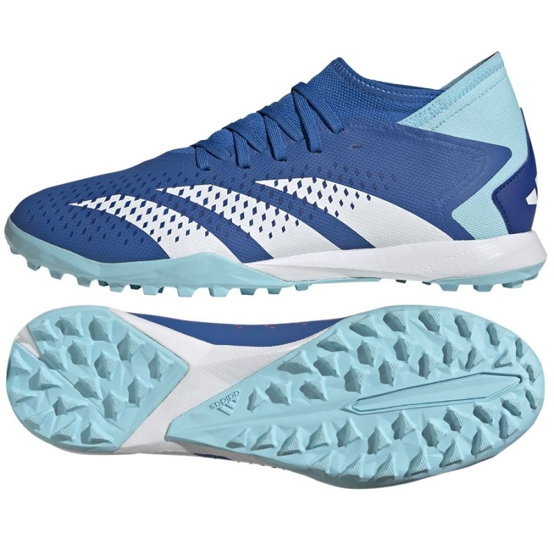 Scarpe da calcio Adidas Predator Accuracy.3 Tf M GZ0007 blu KeeShoes