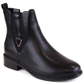 Filippo W PAW477 Stivaletti Chelsea isolanti, neri nero