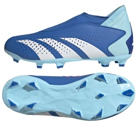 Scarpe Adidas Predator Accuracy.3 Ll Fg IF2266 blu