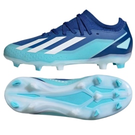 Scarpe Adidas X CRAZYFAST.3 Fg Jr ID9354 blu