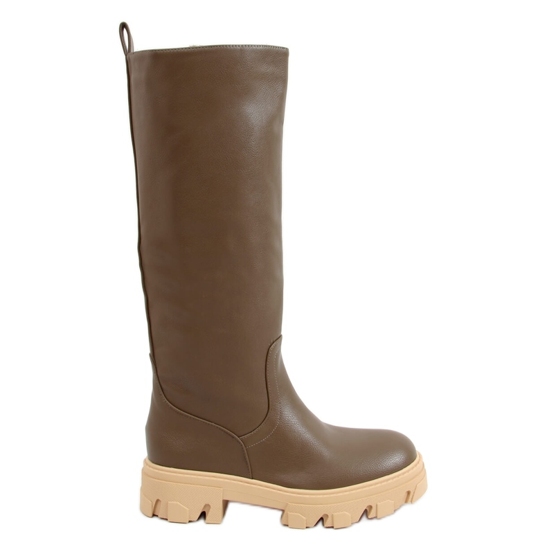 Stivali robusti Hewes verde militare