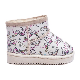 Stivali da neve fantasia per bambini Elenet beige
