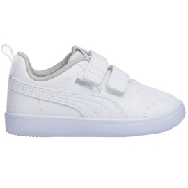 Scarpe Puma Courtflex v2 V Inf Jr 371544 04 bianca