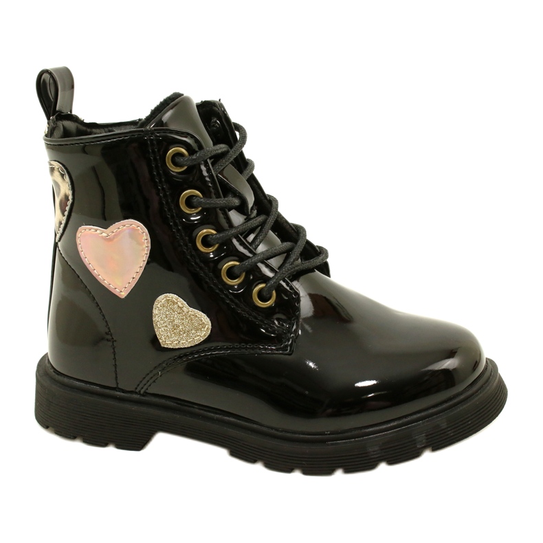 Stivali Laccati Miss 23DZ23-6599 nero
