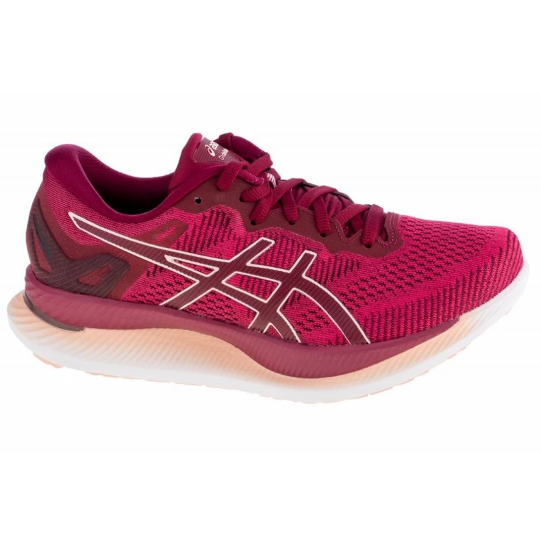 Scarpe da corsa Asics GlideRide W 1012A699-700 rosso