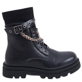 Stivali militari Steve Black nero
