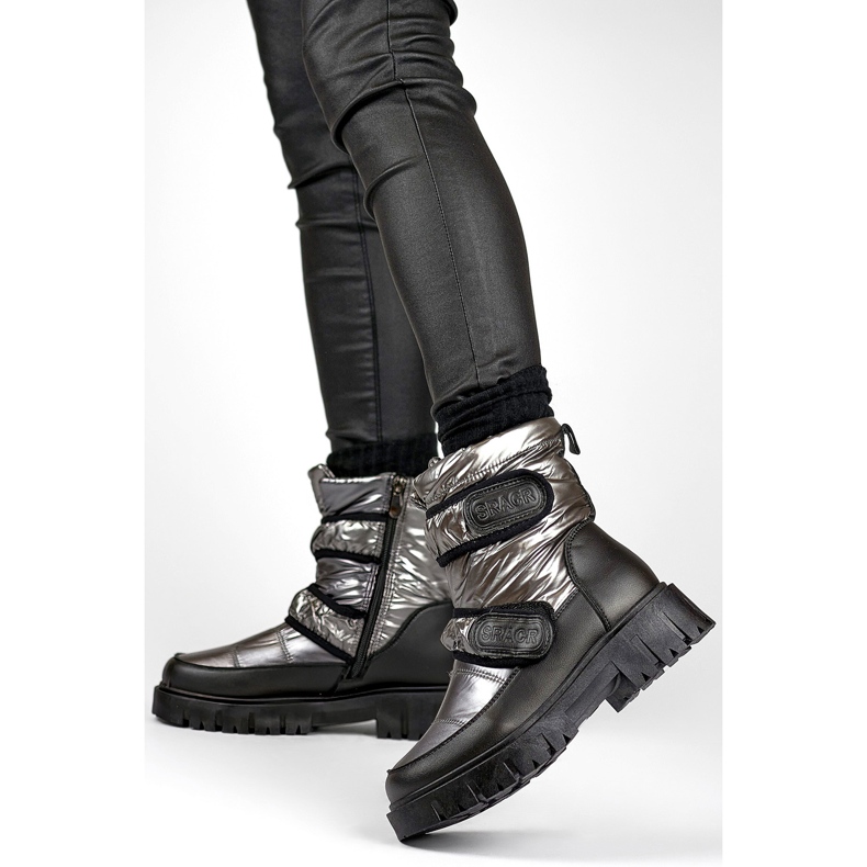 Caldi doposci da donna Laila con velcro nero