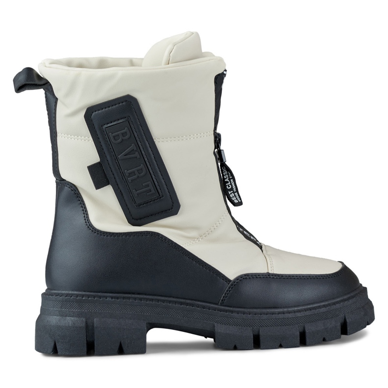 Doposci da donna beige con suola nera