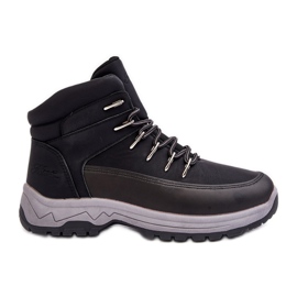 Scarpe da trekking da uomo Trappers nere Maraena nero