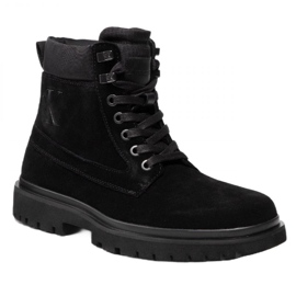 Scarpe Calvin Klein Jeans Lug Mid Laceup Boot Hike YM0YM00270 nero