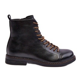 Vinceza Stivaletti In Pelle Da Donna Neri Ethel nero