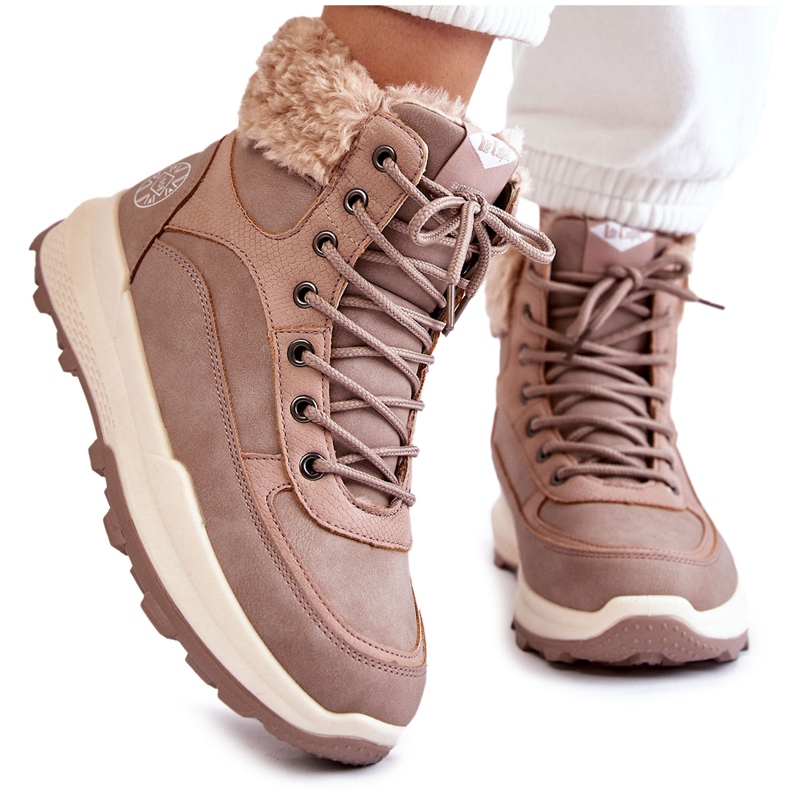 Stivali isolati da donna Lee Cooper LCJ-22-44-1363 Pink rosa