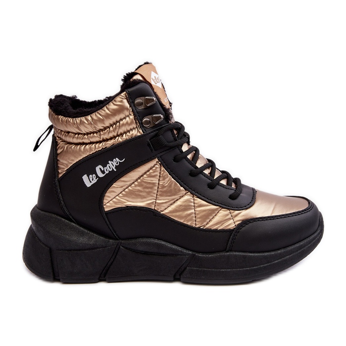 Stivali da donna isolati sulla piattaforma Lee Cooper LCJ-23-44-1986L Oro d'oro