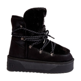 Doposci Vegan Platform Impermeabili D.Franklin DFSH371008 Nero