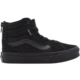 Scarpe Vans Yt Filmore Hi Zip Jr VN0A5HZFGL4 nero