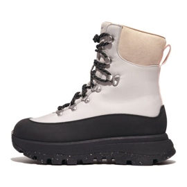 FitFlop Neo-D-Hyker E01 Scarponcini da trekking impermeabili in tessuto/camoscio W GP6-231 beige
