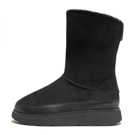FitFlop GEN-FF Stivali corti in shearling double face W GO9-090 nero