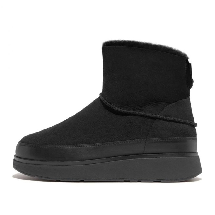 FitFlop GEN-FF Mini stivali in shearling double face W GS6-090 nero