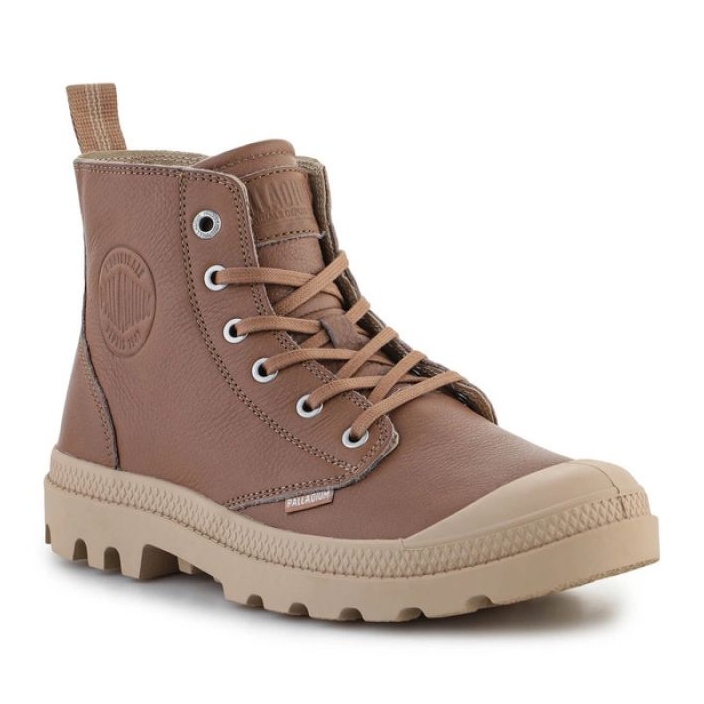 Scarpe Palladium Pampa Zip Lth Ess U 76888-254 marrone